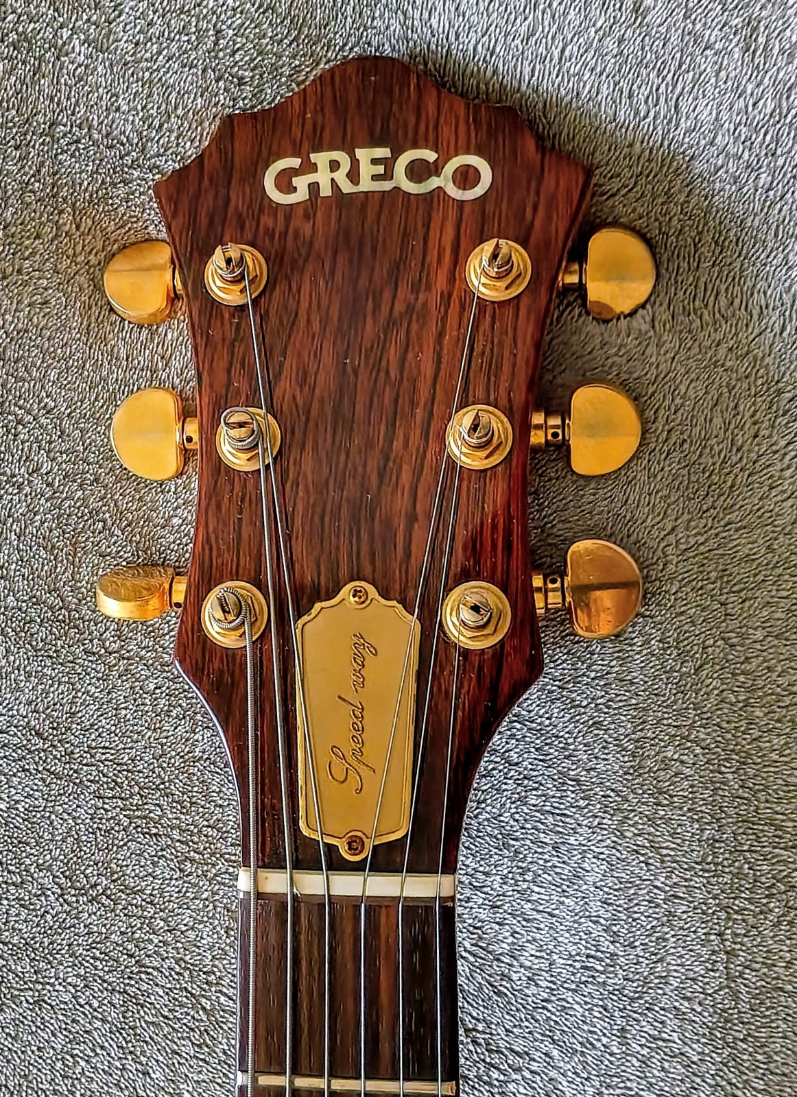 Greco Speedway GO-900 1979 (Japan) Ash w/7 Piece Neck Thru ~ Coil Splits ~ OHSC
