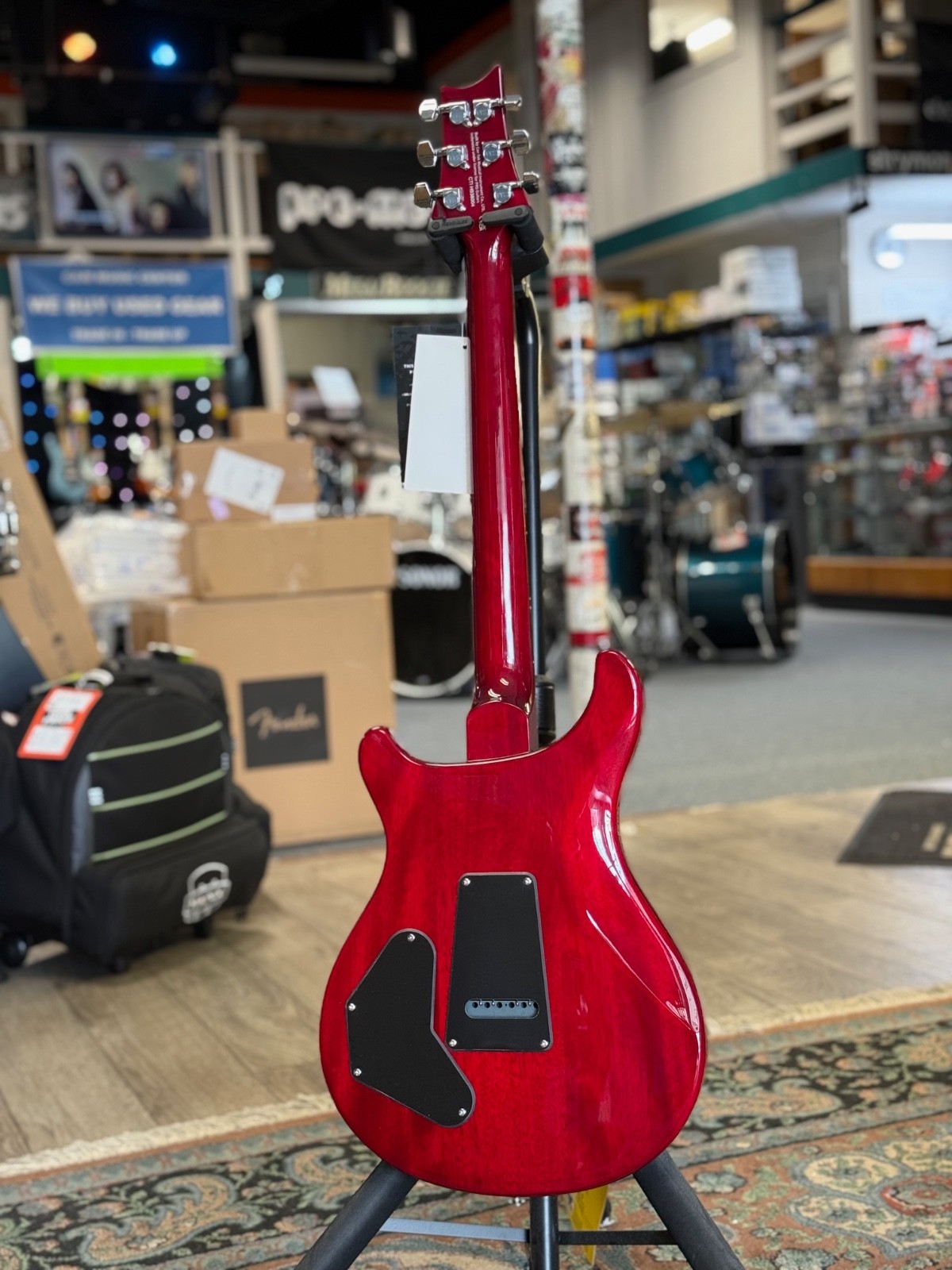 PRS SE DGT Standard – Vintage Cherry W/ Free Shipping & Gig Bag #004