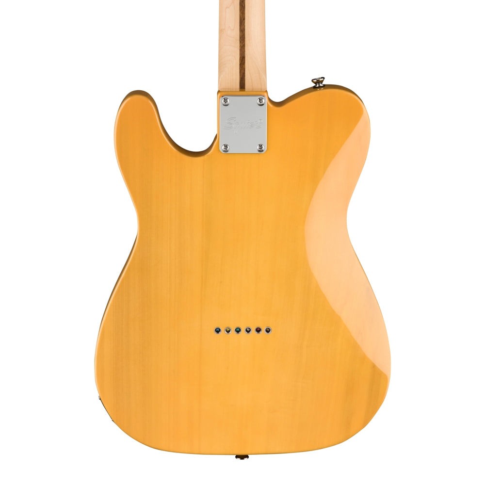 Squier Affinity Telecaster – Butterscotch Blonde with Maple Fingerboard & Black