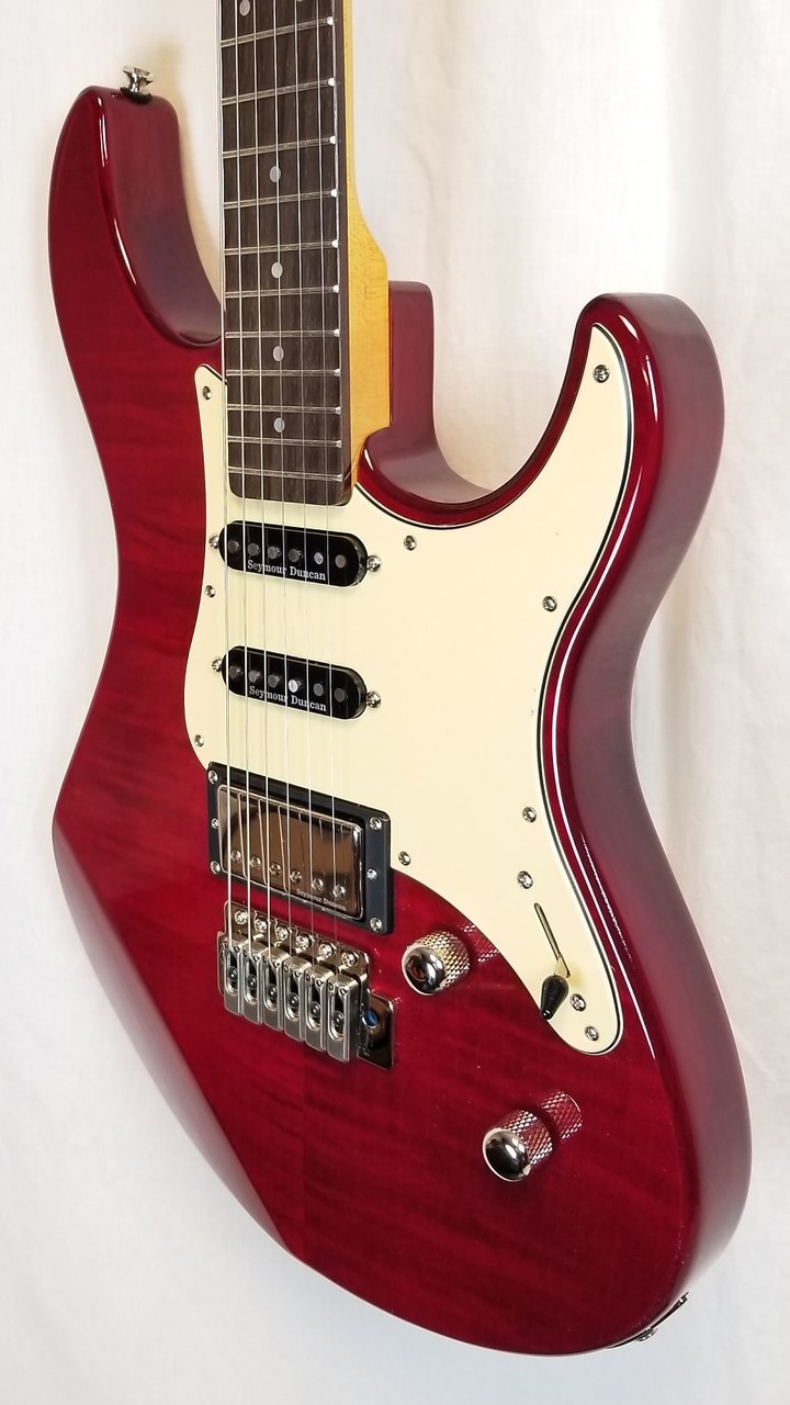 Yamaha Pacifica PAC612VIIFMX Double Cutaway Flame Maple Top H/S/S Electric Guita