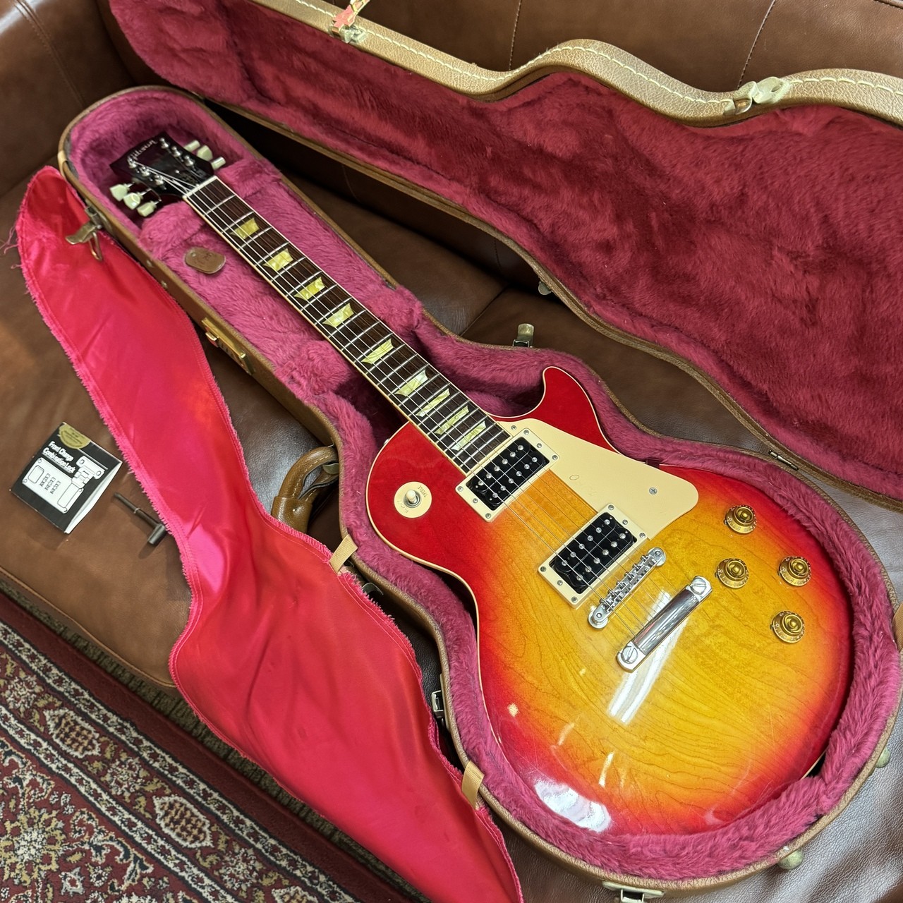 Gibson Heavyweight Individual 1960 Les Paul Classic Cherry Sunburst 2001 Made 4.