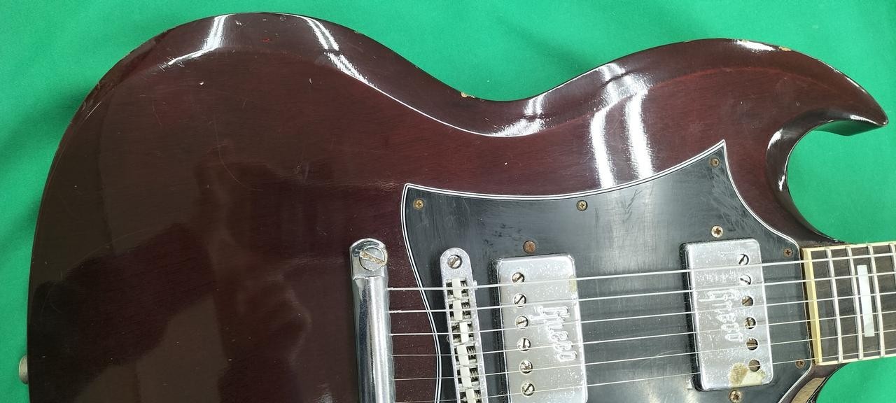 [Greco] SG600 SG type W/Gig bag 1971-74 Electric Guitar Used Shipping from Japan