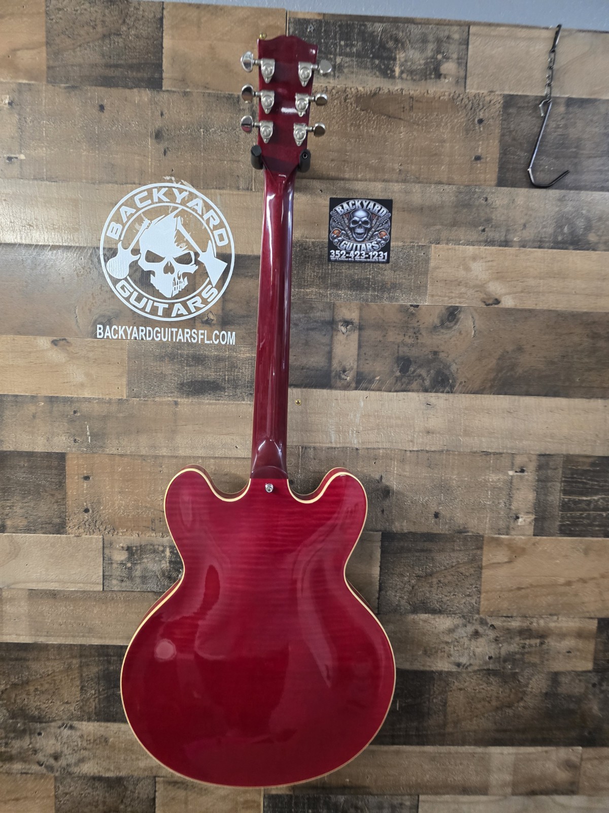 1990 Gibson ES-335 Dot Cherry Figured Top. W/ Ohsc ’60S 9.1 Lb