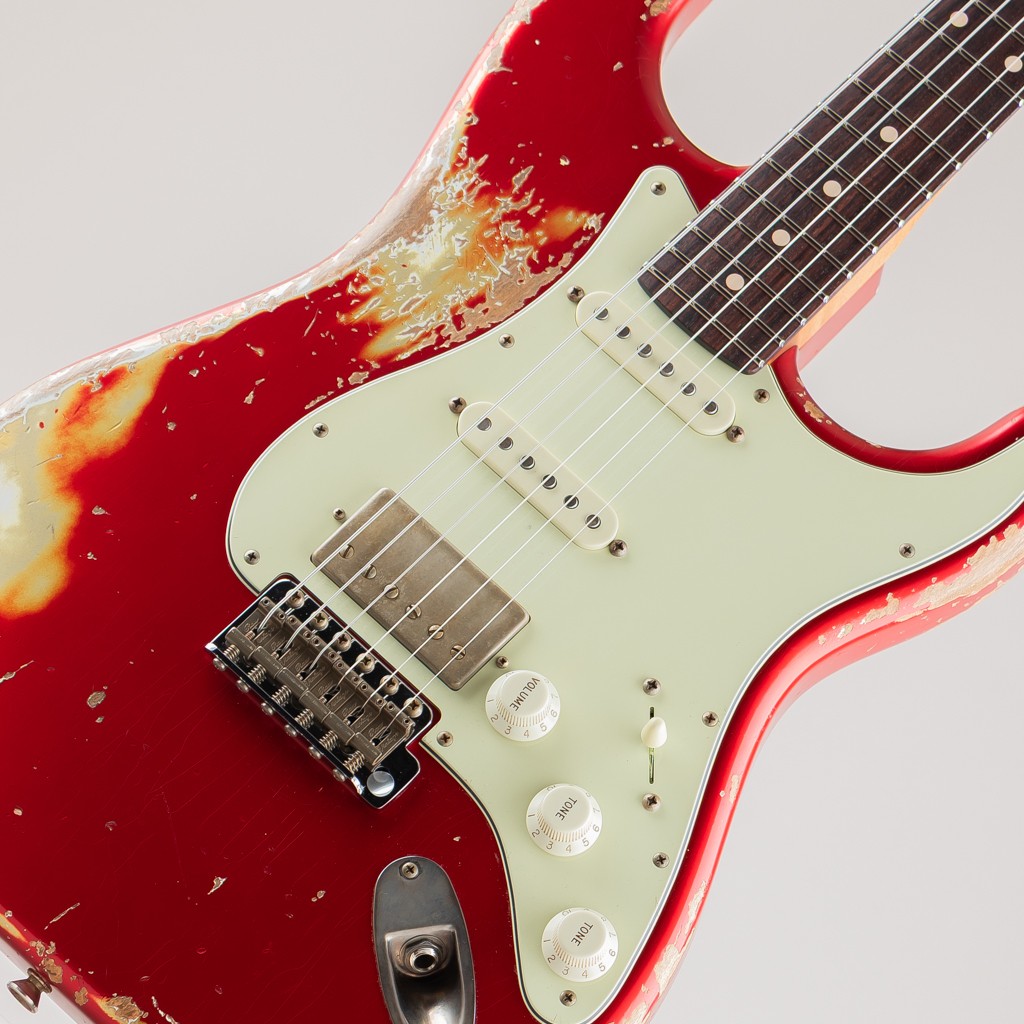 Xotic XSC-2 Candy Apple Red Heavy Aged Electric Guitar Used