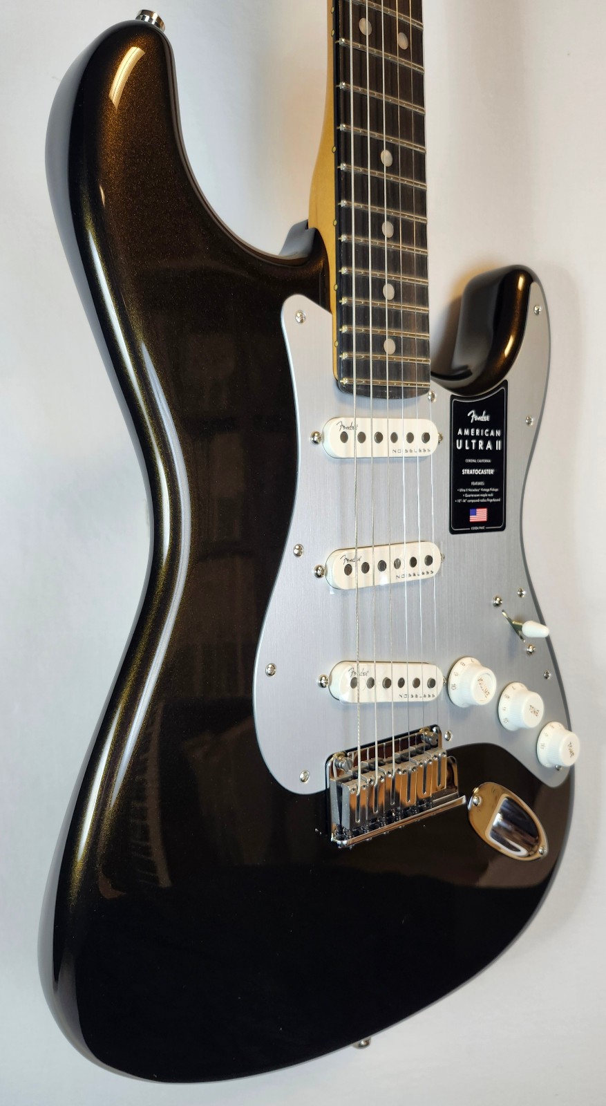 Fender American Ultra II Stratocaster, Texas Tea, W/HSC
