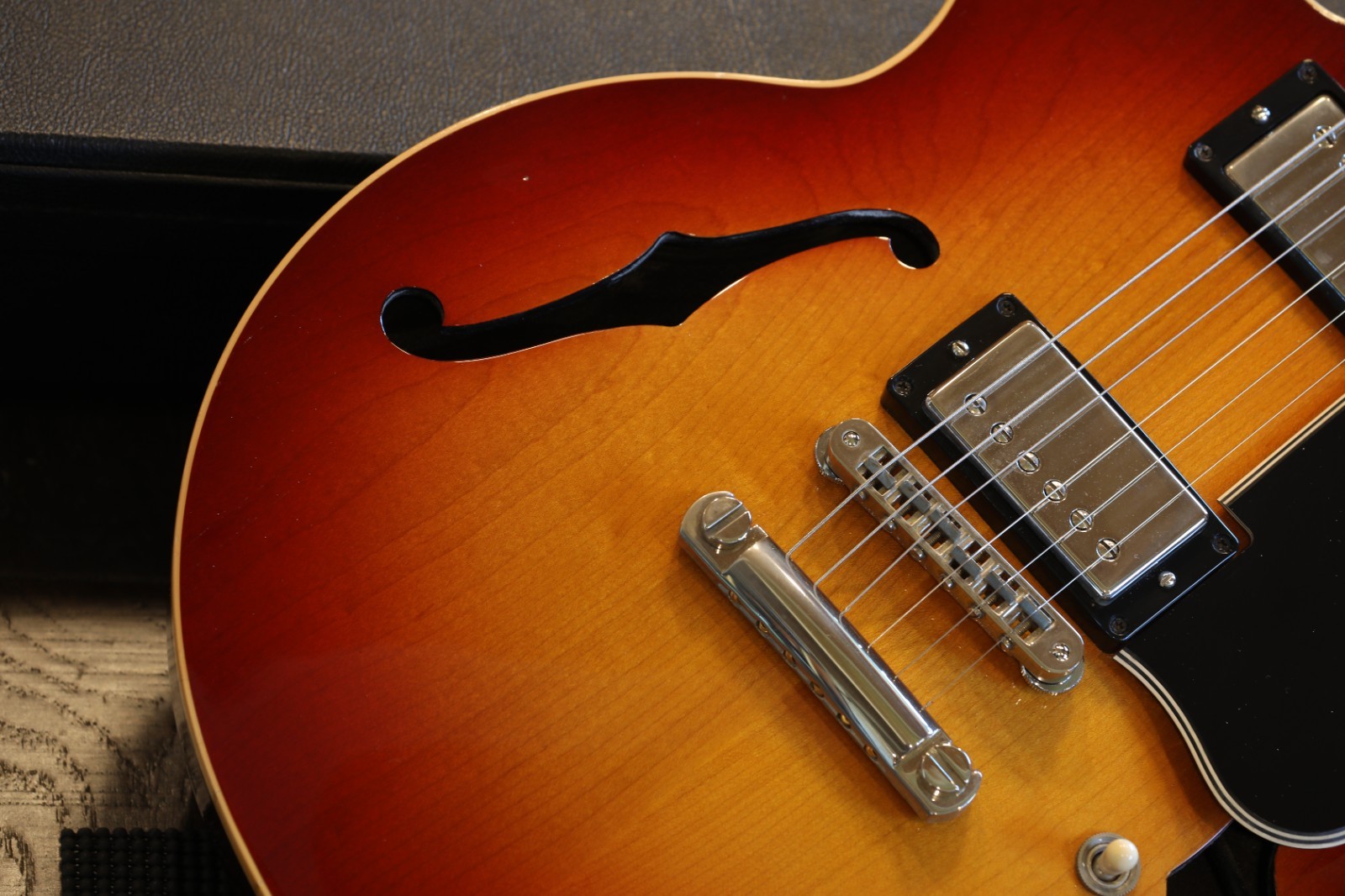1998 Gibson Custom Shop ES-336 Semi-Hollow Electric Guitar Ice Tea Burst + OHSC
