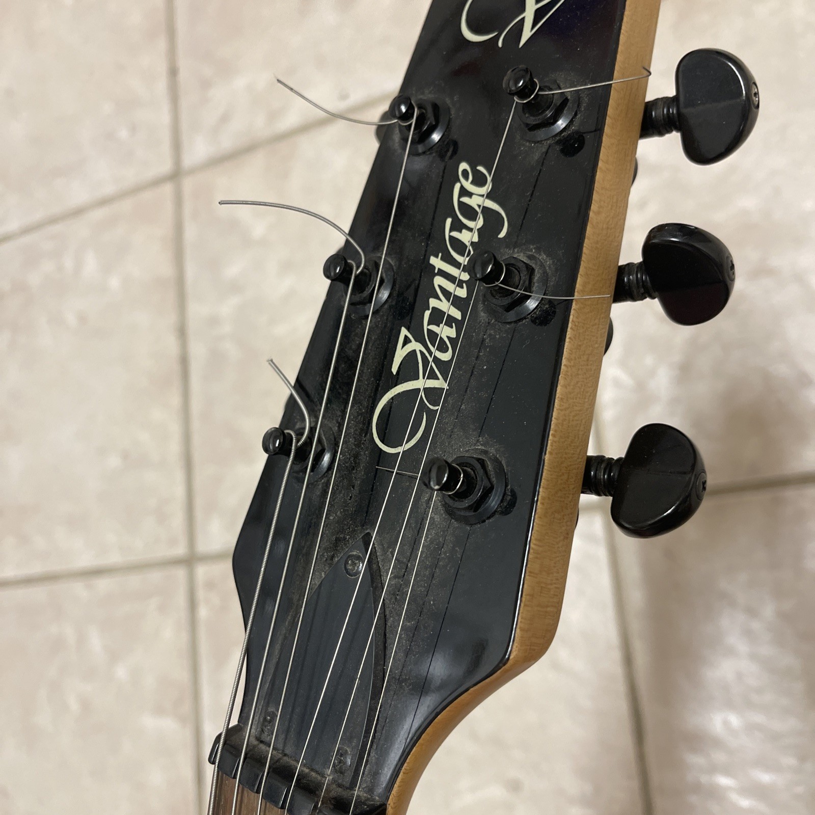 Vintage Vantage VS Electric Sunburst Guitar