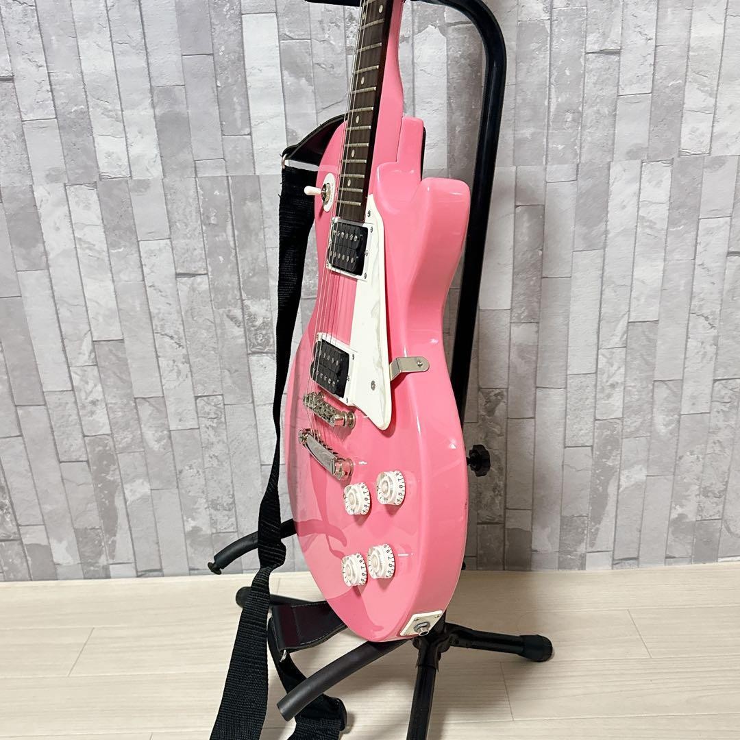 Rare Color Epiphone Les Paul 100 Pink Safe delivery from Japan