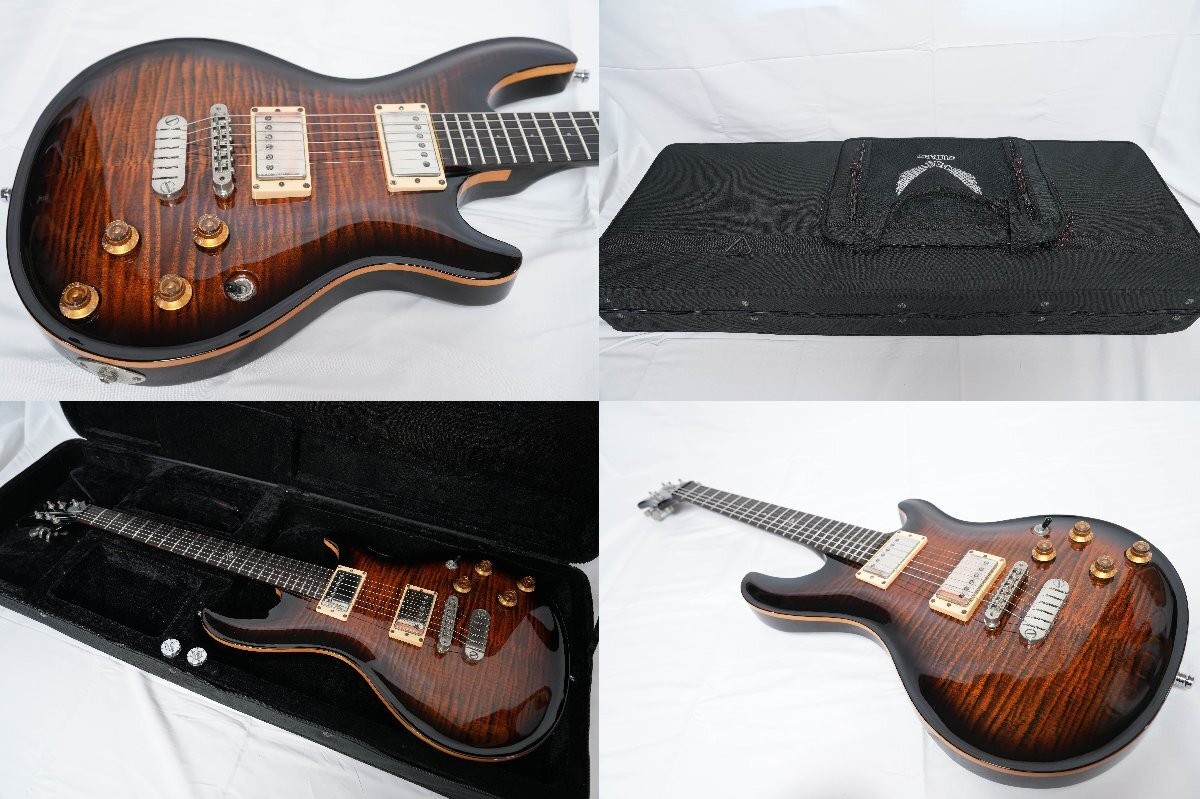 DEAN HARDTAIL Select Sunburst Flamed Maple Top 2009 Good Condition
