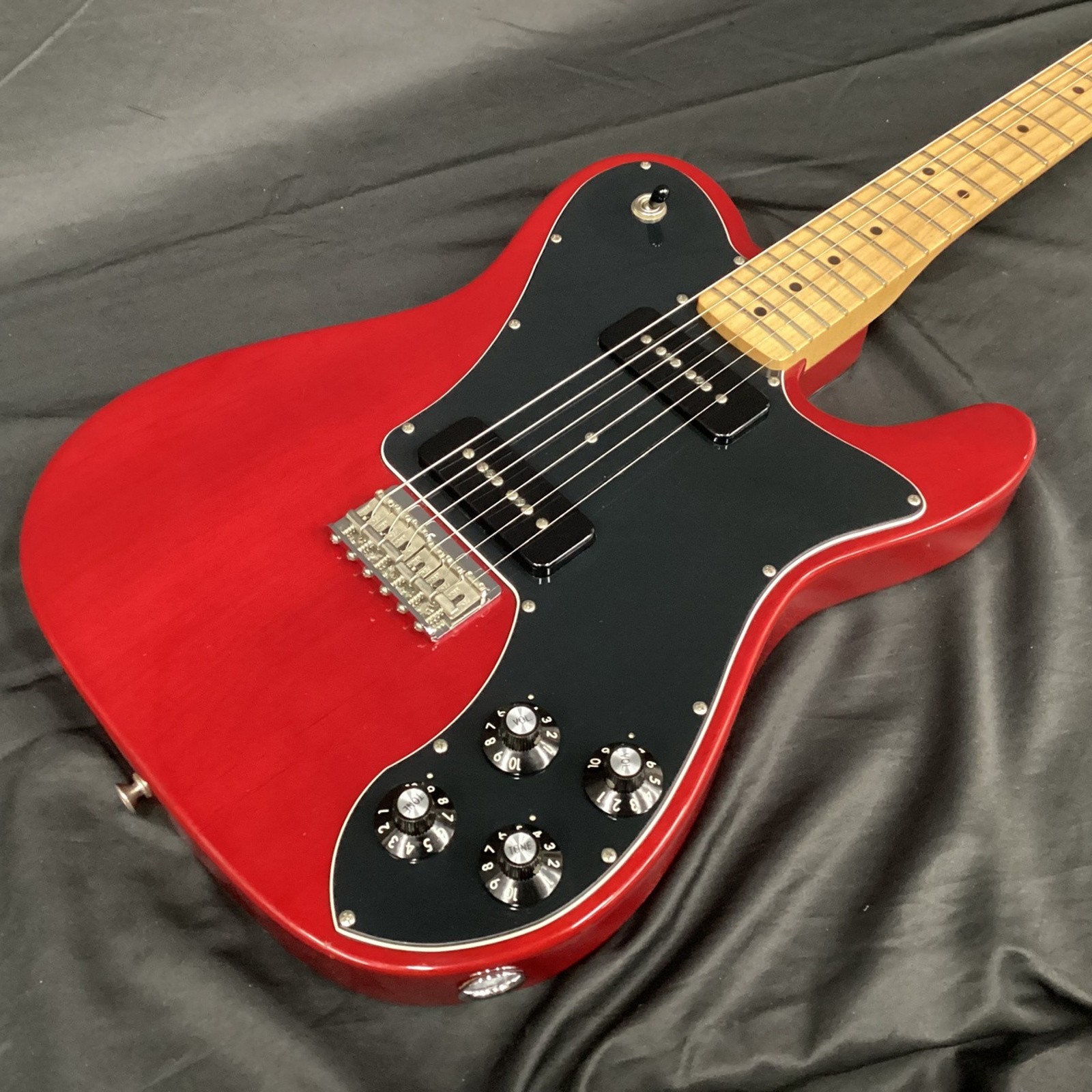 Fender Mexico Classic Player Tele Deluxe Black Dove CRT Used Alder w/Soft Case