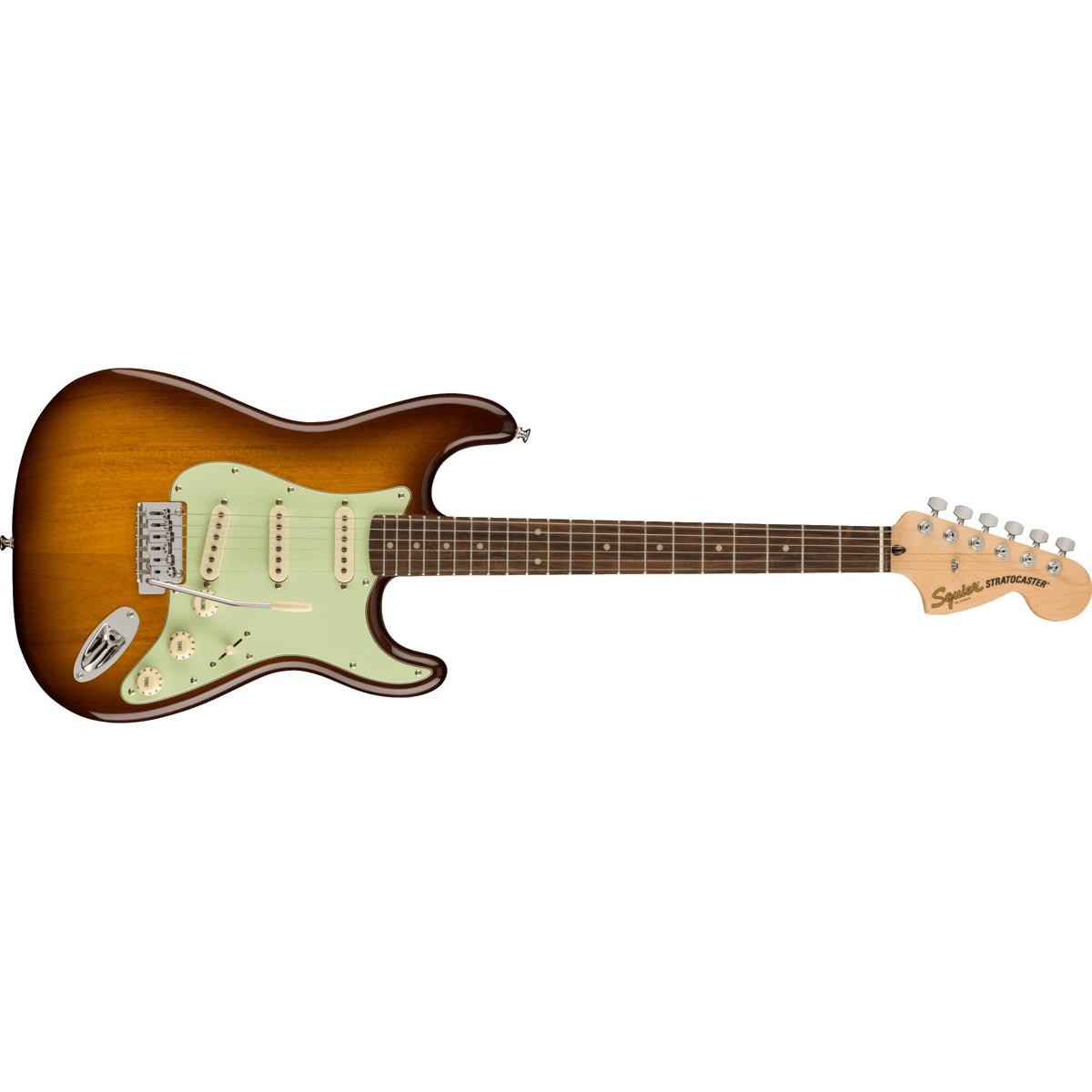 Squier Affinity Series Stratocaster Electric Guitar, Honey Burst