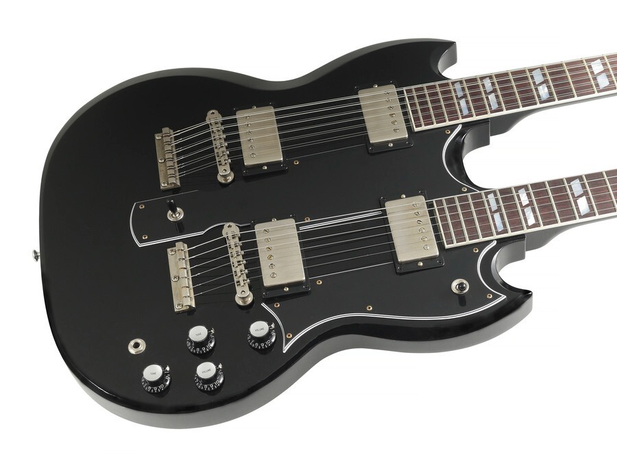 BEAUTIFUL Gibson Custom Shop 60’s EDS-1275 in EBONY Murphy Lab Ultra Light Aged!