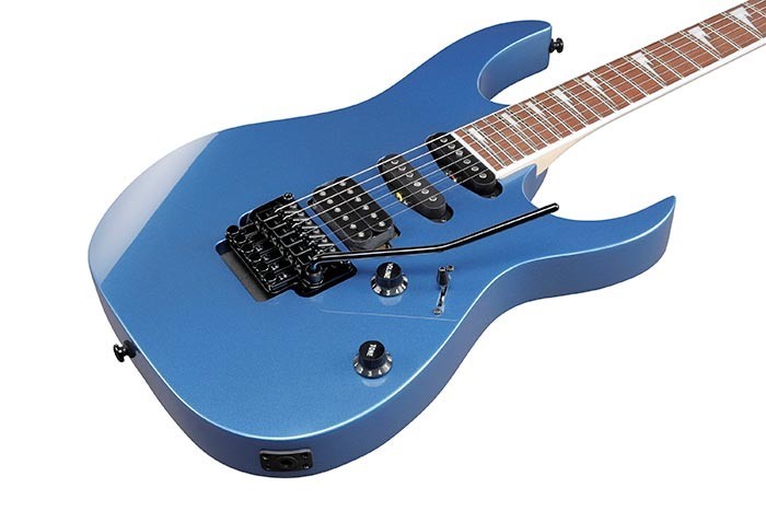 Ibanez Model RG460DX BLH Solid Body HSS Electric Guitar, Blue Haze Finish