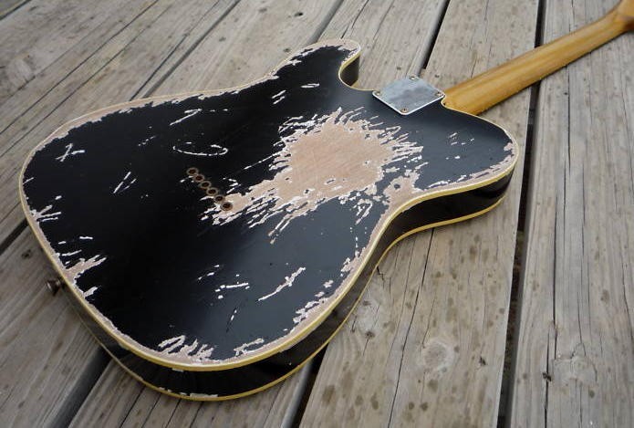 MJT Official Custom Order Aged Nitro Bound Body USACG Neck Combo Kit Mark Jenny