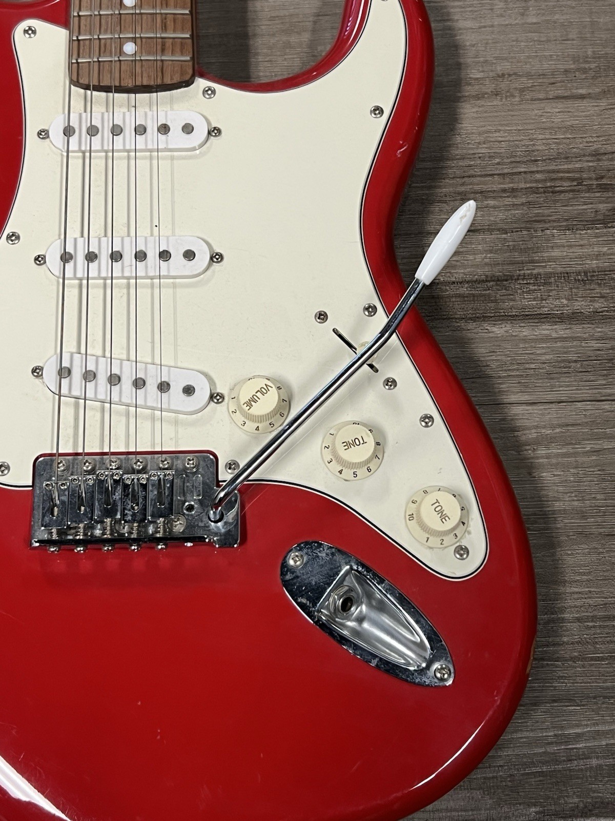 Fender Starcaster Red Electric Guitar Stratocaster Style