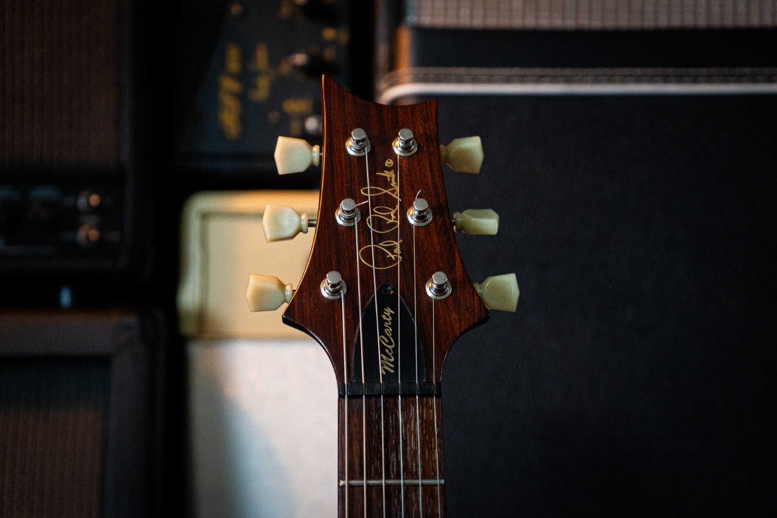 PRS McCarty 1998 – Amber – Made in USA – Rosewood Neck – w/ OHSC & Paperwork