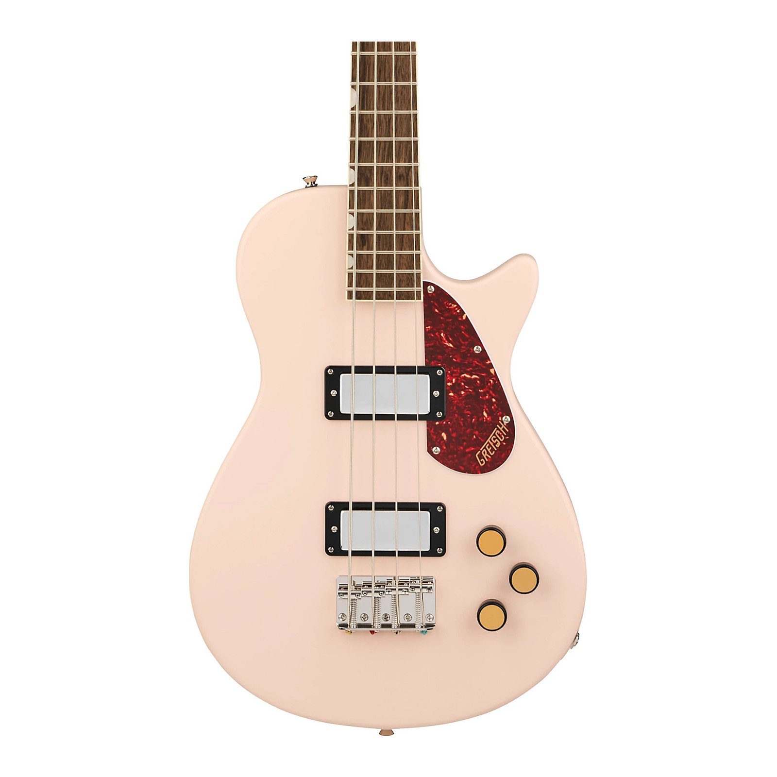 Gretsch Streamliner Jet Club Bass Single-Cut Body Shape (Shell Pink)