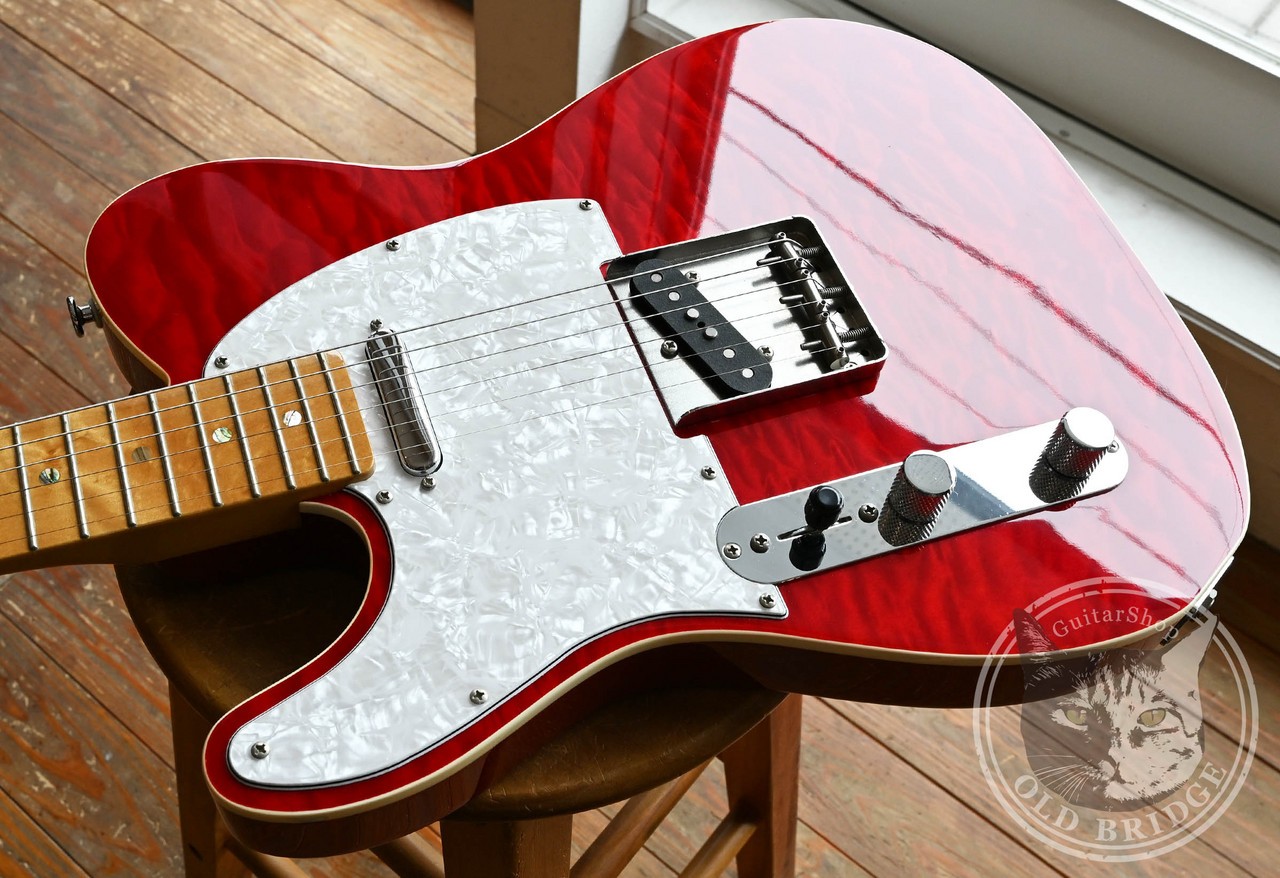 History Sh-Tc/Mqm Lh Tr Quilted Maple Left Hand Trans Red Safe delivery from Jap