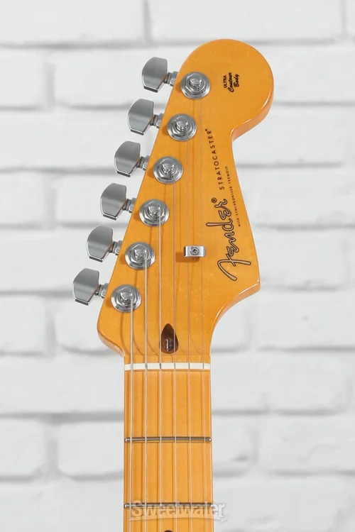 Fender American Ultra Luxe Vintage ’60s Stratocaster Electric Guitar – Ice Blue