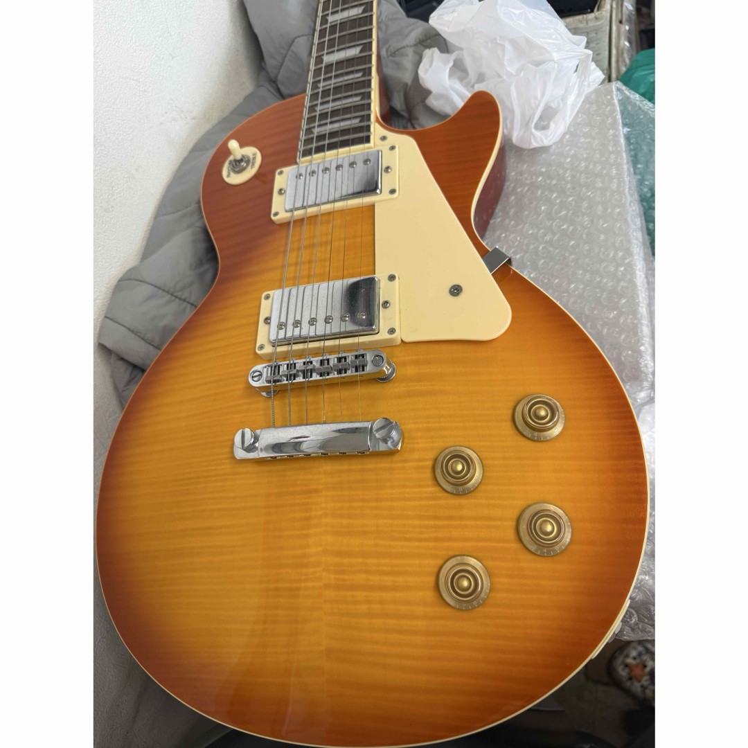 Blitz by AriaProII Leopard Electric Guitar