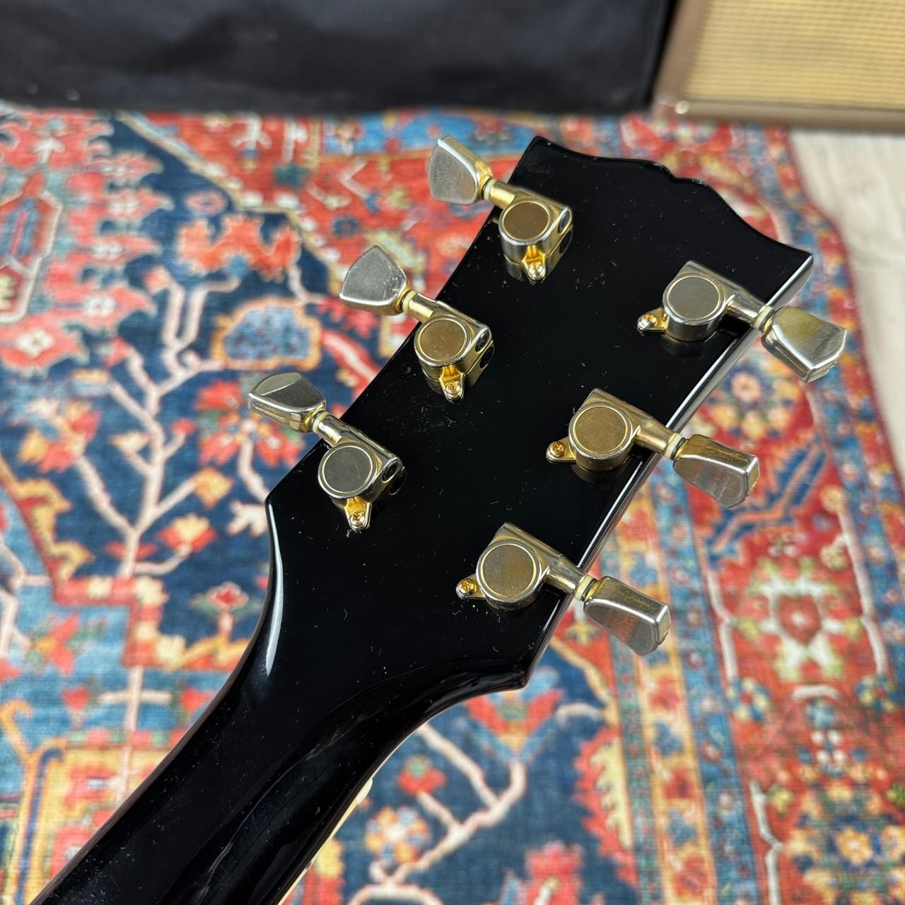 Fernandes/Burny RLC-55 Les Paul Custom Black – 1998