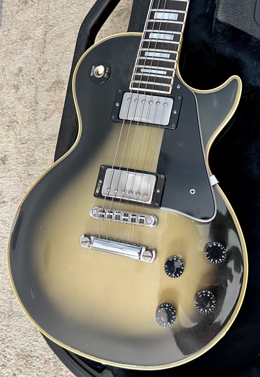 1984 Gibson Les Paul Custom Silverburst