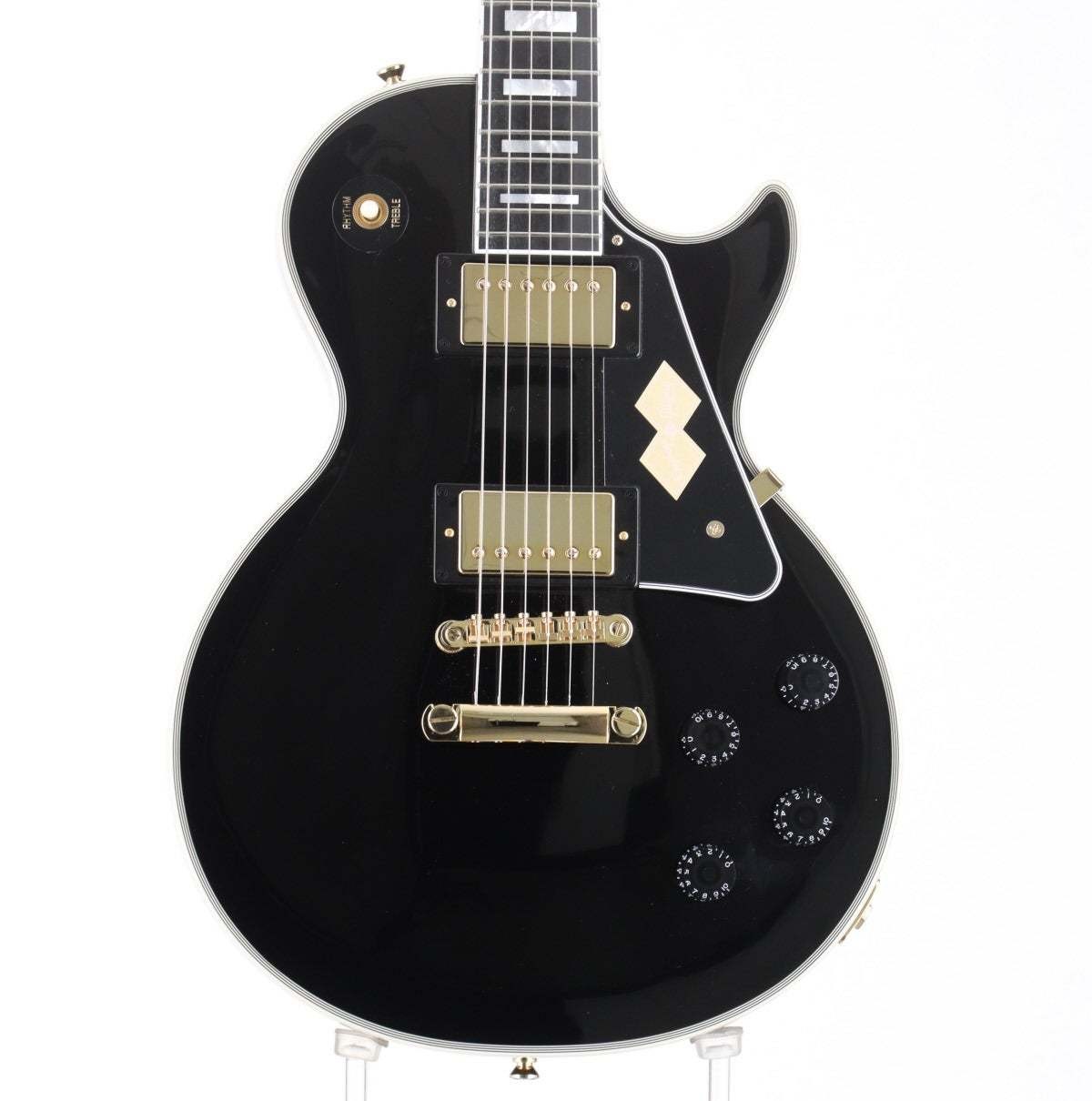 Epis Inspired by Gibson Custom Les Paul Custom Ebony (no260620)