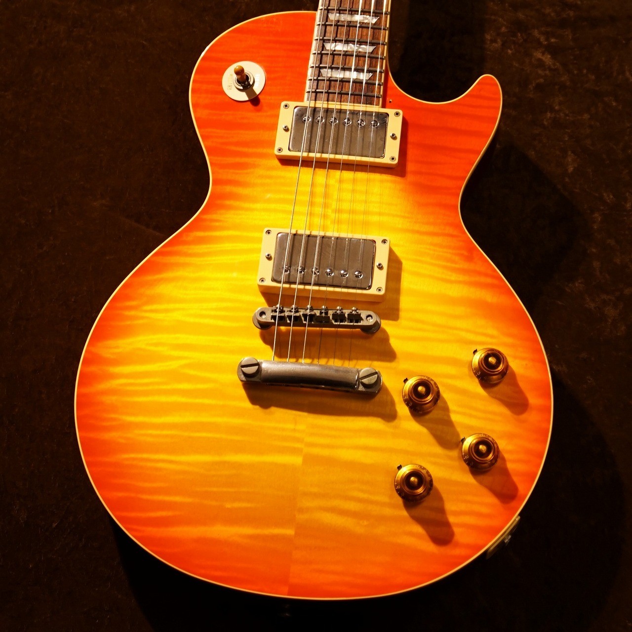 Burny RLG Super Grade Les Paul Type VH-1 Deep Joint Japan Late 80s Early 90s