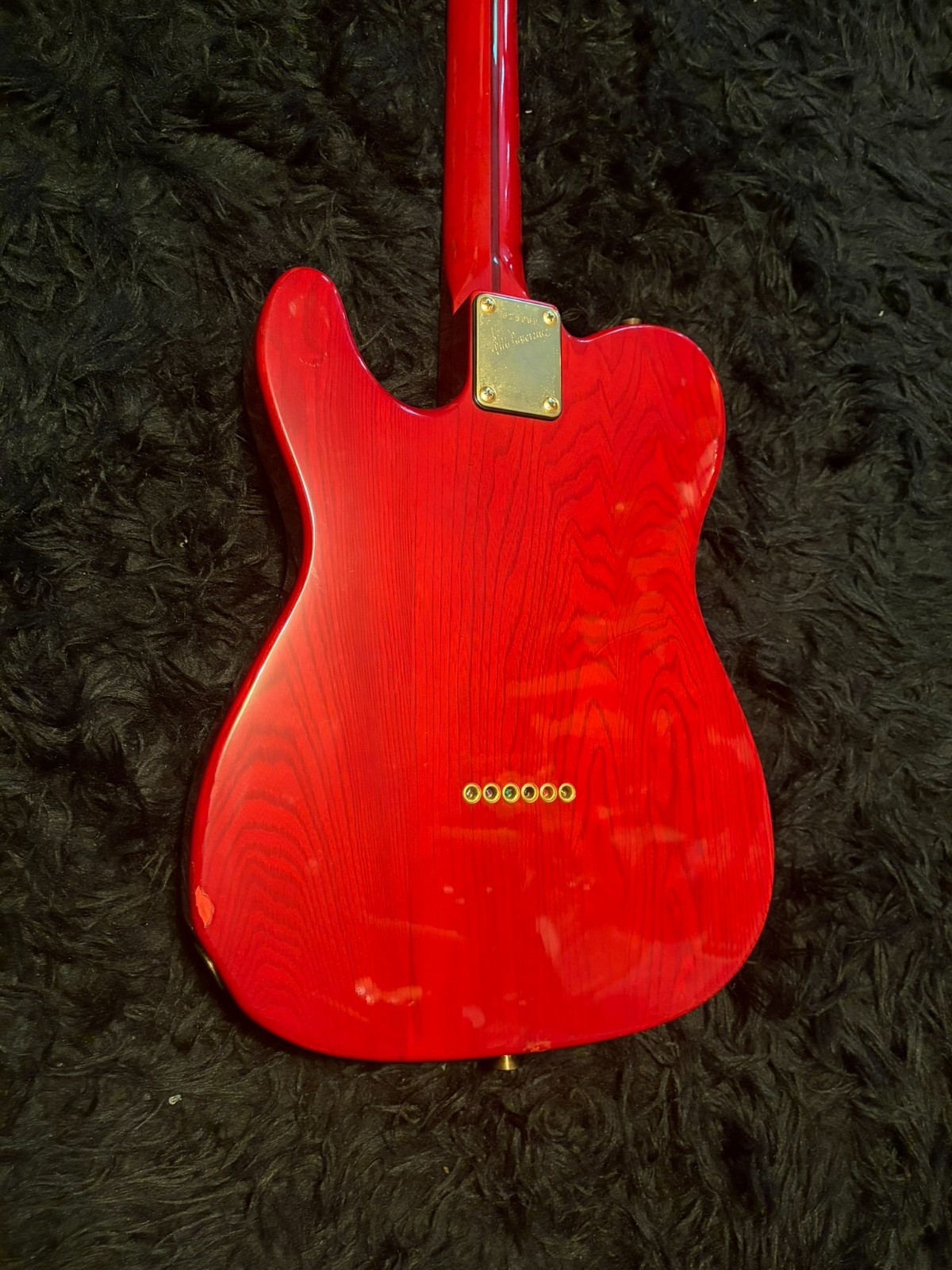 Bill Lawrence Telecaster BKIM-60 Red Electric Guitar Made in Japan