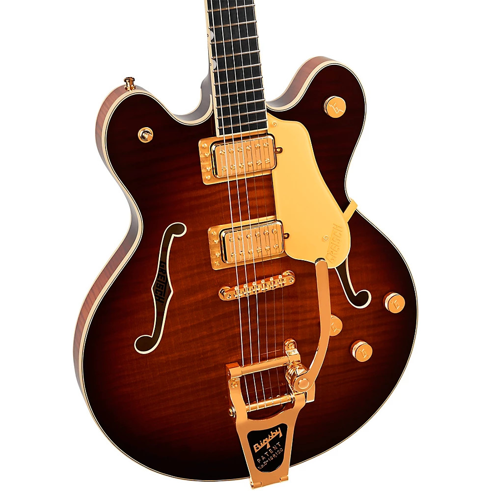 Gretsch Guitars Broadkaster LX SemiHollowbody Electric Guitar Havana Burst