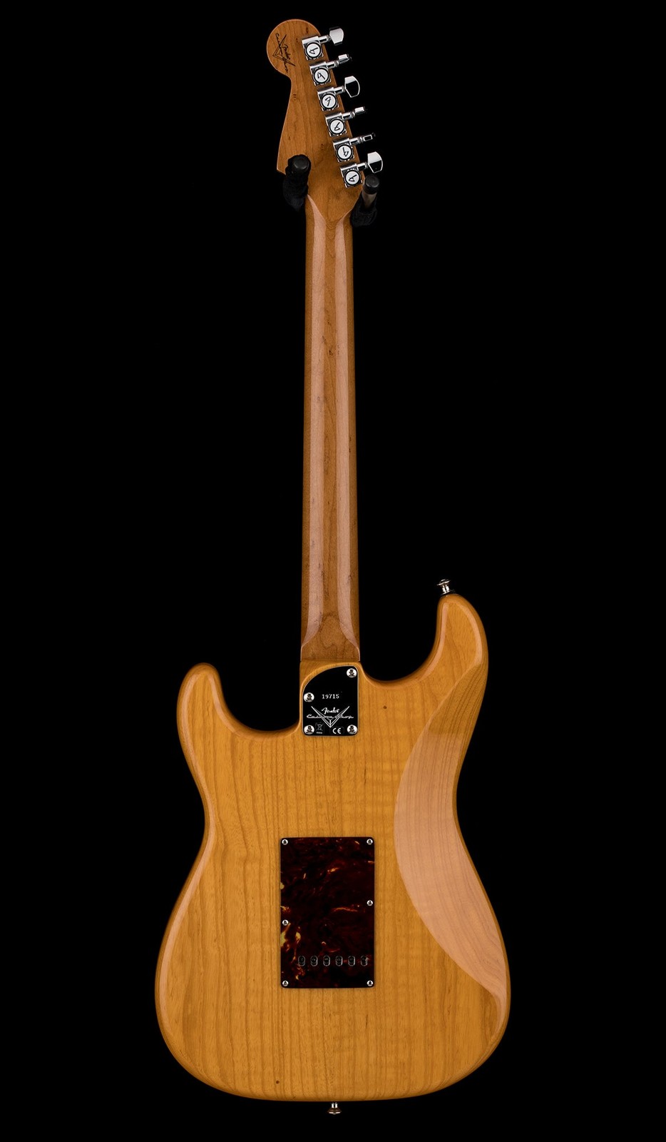 Fender Custom Shop American Custom Stratocaster NOS – Aged Amber Natural #19715