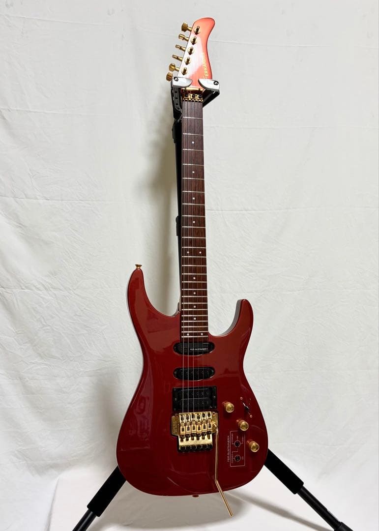 Fernandes FR-85S Sustainer Electric Guitar 1994 Japan Floyd Rose 24 Fret