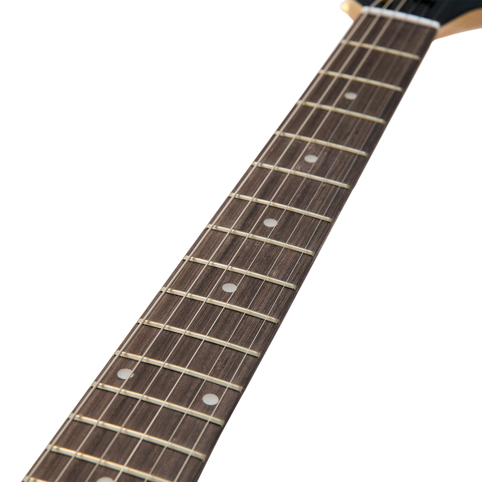 MUSTAR Green 39″ Electric Guitar 6 String for Beginner with 25W AMP+Bag Pack Kit