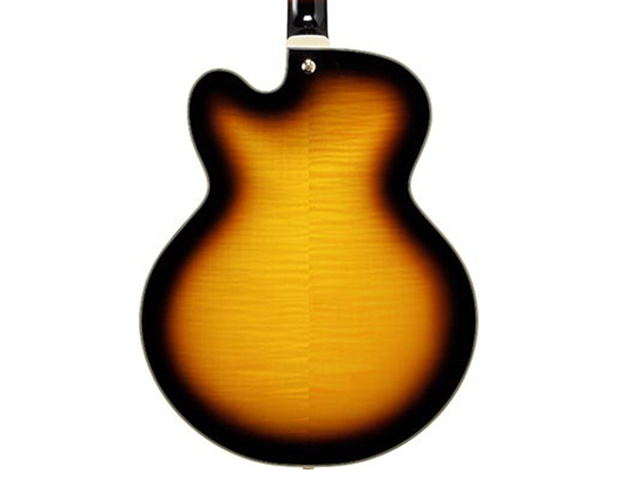 Ibanez AF95FMAYS AF Artcore Expressionist Guitar – Antique Yellow Sunburst