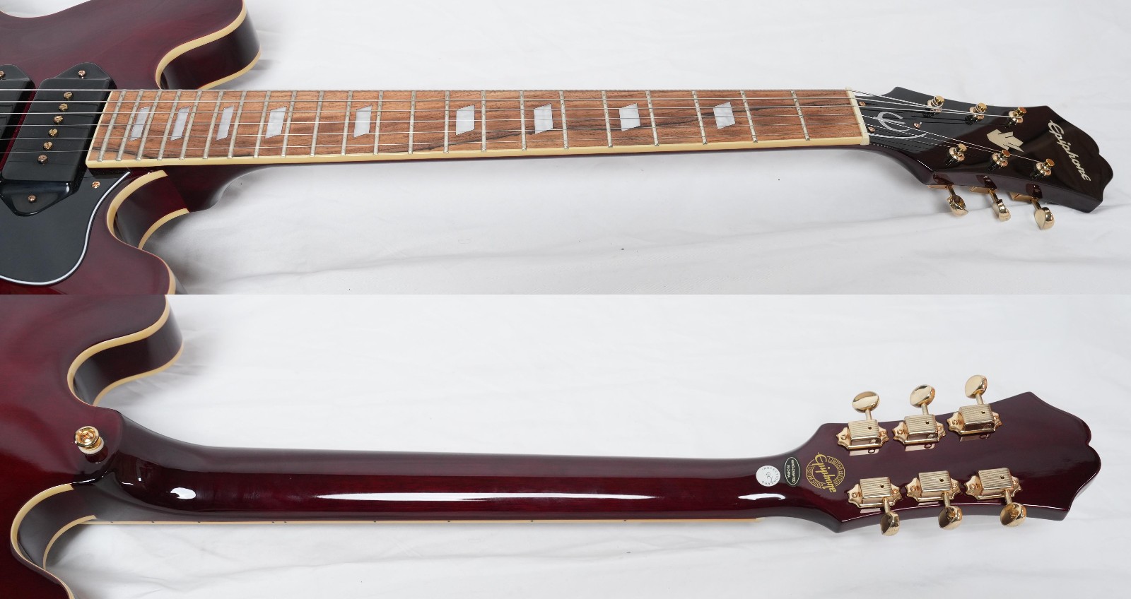 Epiphone Riviera P93 WR Semi-Acoustic Guitar wP-90,Bigsby Excellent Condition