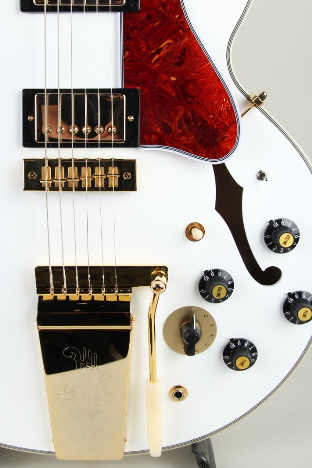 Epiphone Inspired by Gibson Custom Alex Lifeson 1976 ES-355 Reissue Alpine White