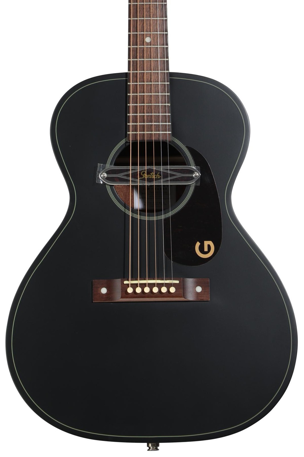 Gretsch Jim Dandy Deltoluxe Concert Acoustic-electric Guitar – Black