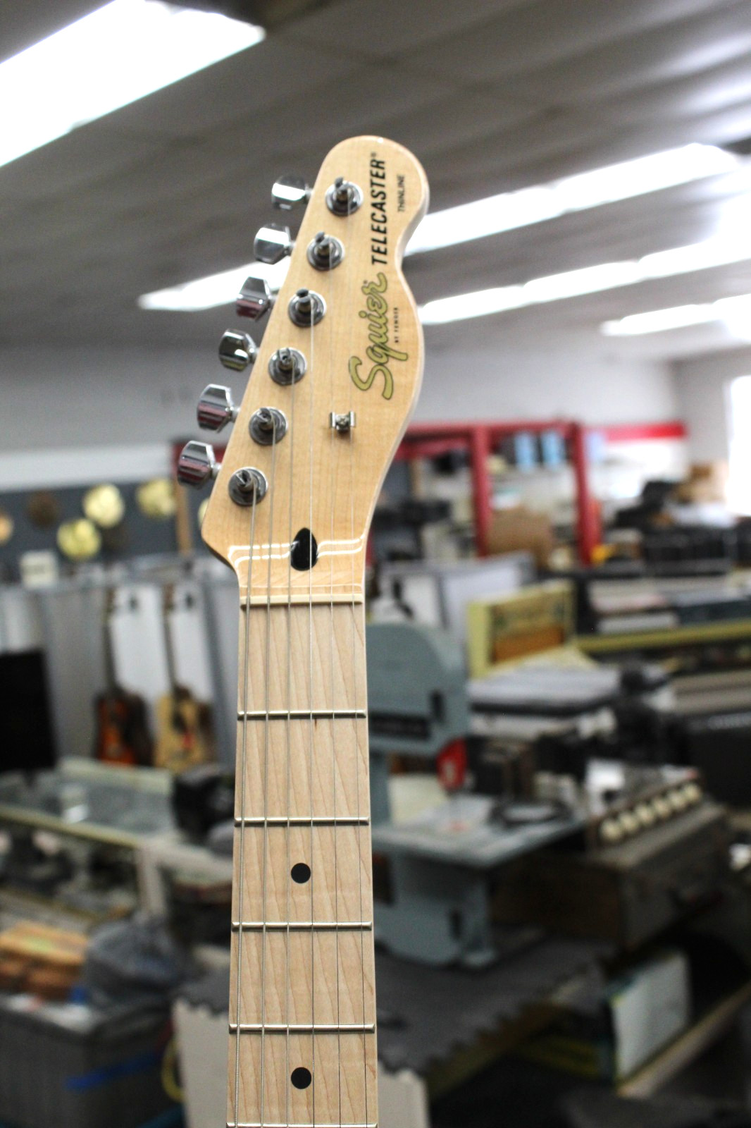 Refurbished Squier Affinity Series Telecaster Thinline – 3-Color Sunburst L@@K!!