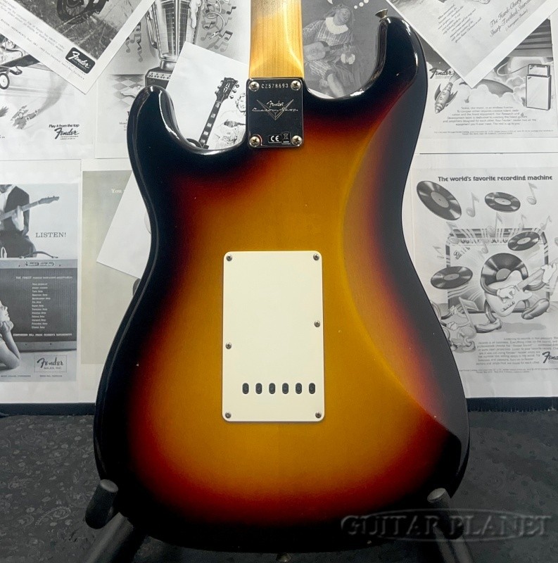 Fender Custom Shop 1960 Stratocaster Journeyman Relic -3 Color Sunburst- 2024USE