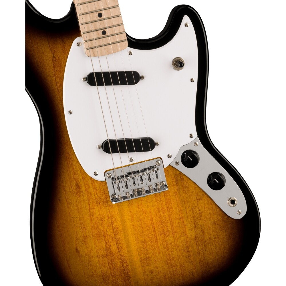 Squier Sonic Mustang Maple Fingerboard – 2 Color Sunburst
