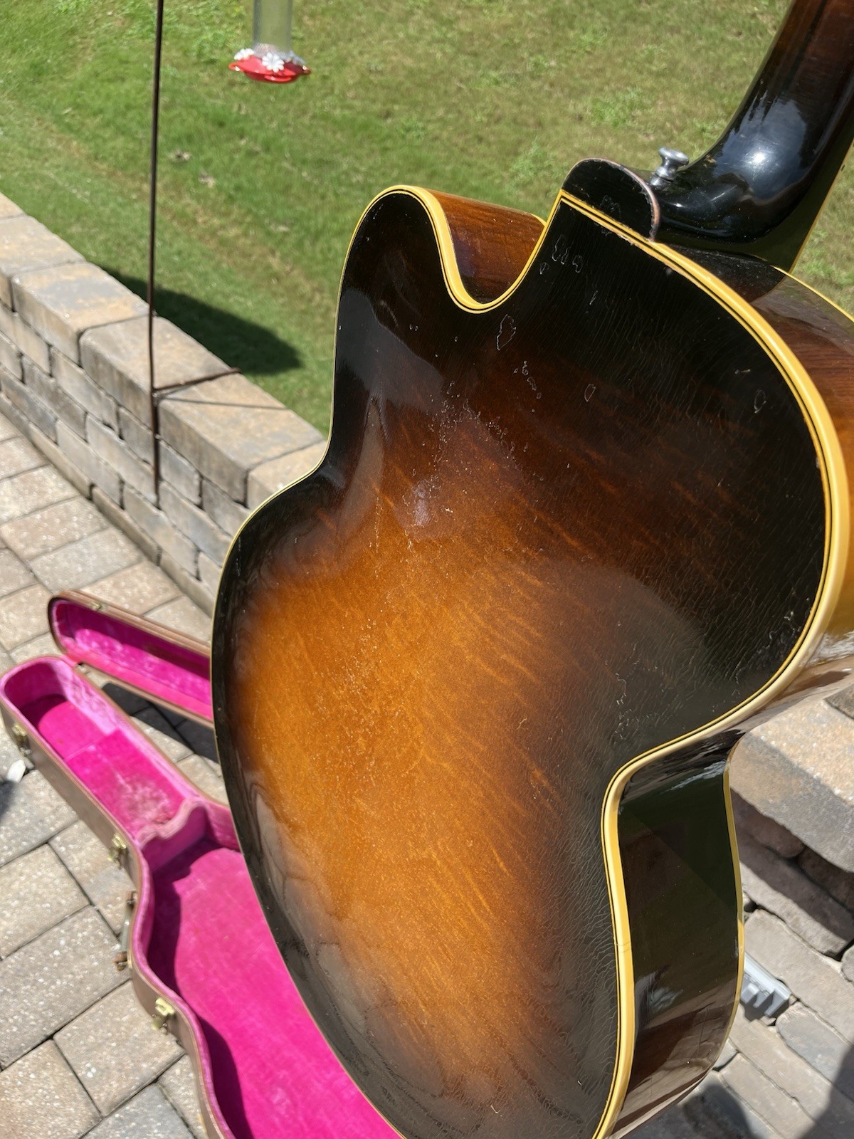 Vintage 1952 Gibson ES 5 Hollow Body Guitar