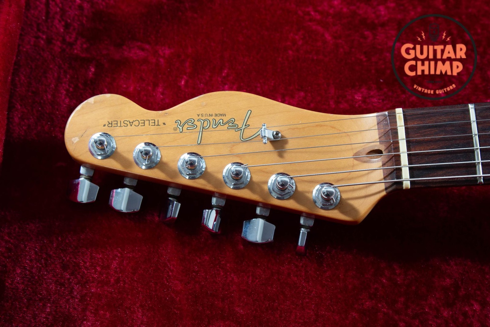 1996 Fender Telecaster Plus V2 Antique Burst Lace Sensor Tweed HSC