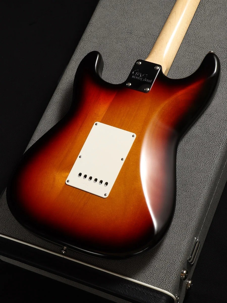 Crews Maniac Sound ST-64 Huge 3 Tone Sunburst Made in Japan 2022 ST Type Guitar