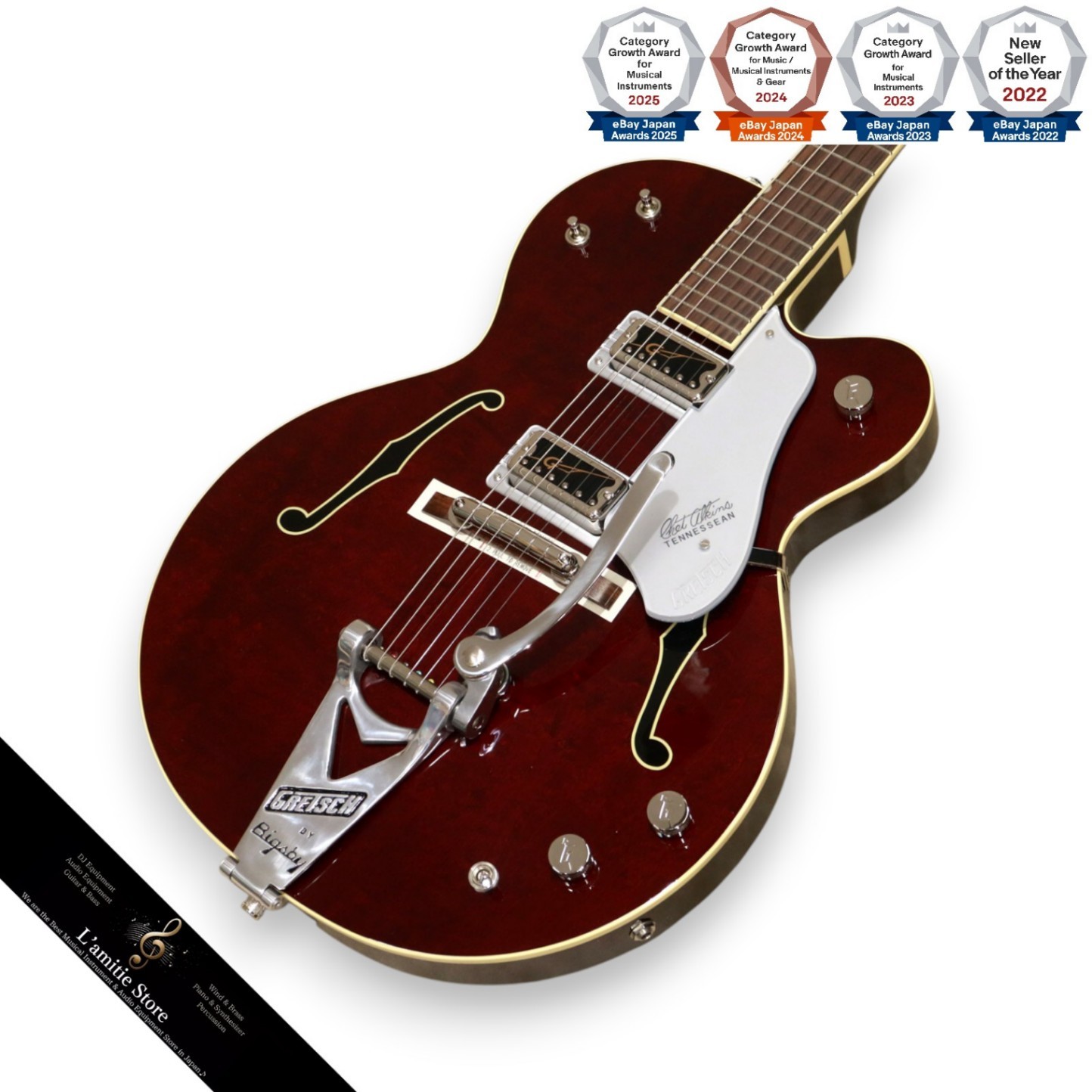 Gretsch G6119T-62 VS Tennessean 62 Vintage Select Hollow Body Guitar