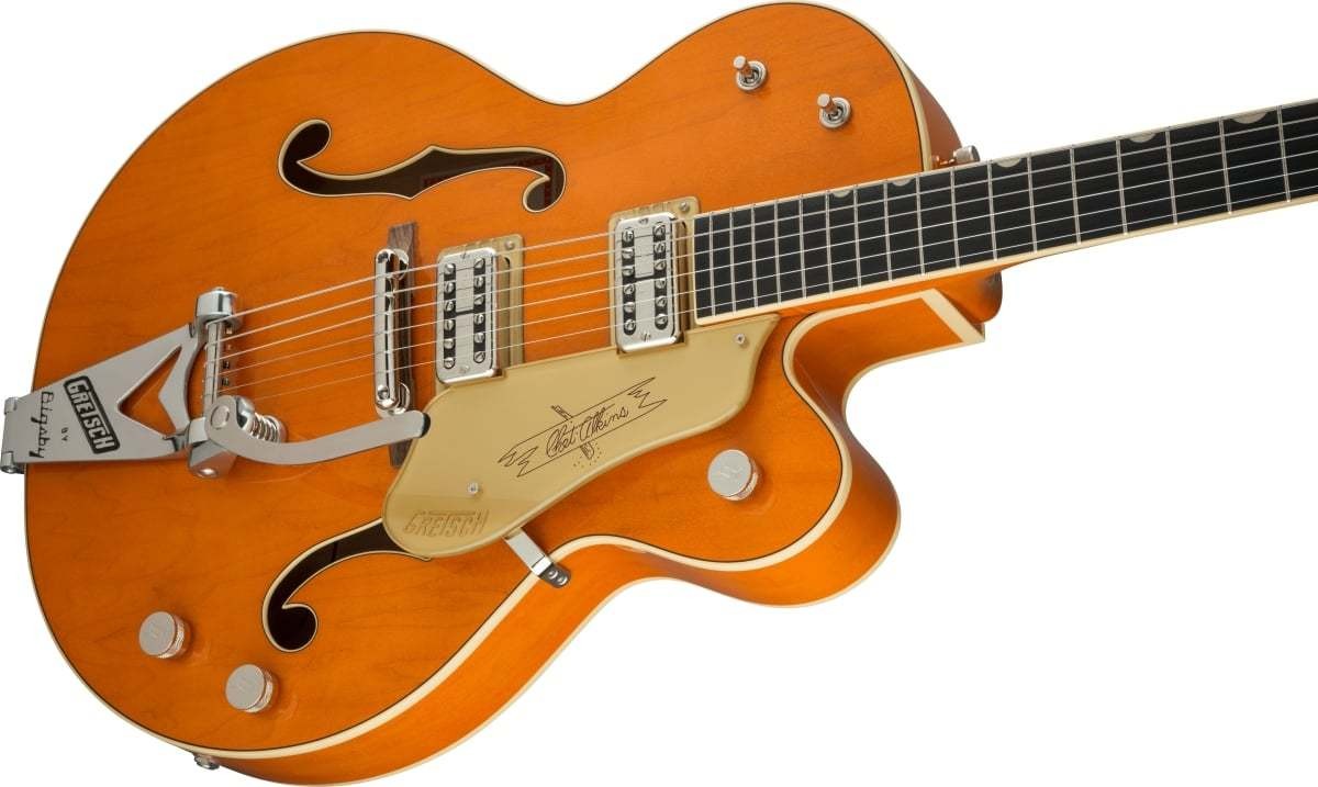 Gretsch G6120T-59 Vintage Select Edition 59 Chet AtkinsTV Jones Vintage Orange S