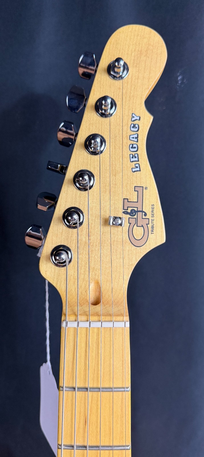 G&L Tribute Legacy Electric Guitar Olympic White Finish (780)