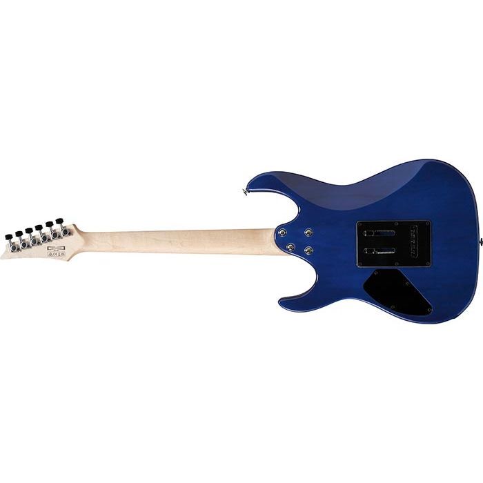Ibanez GRX70QA RG GIO Series 6-String Electric Guitar – Transparent Blue Burst