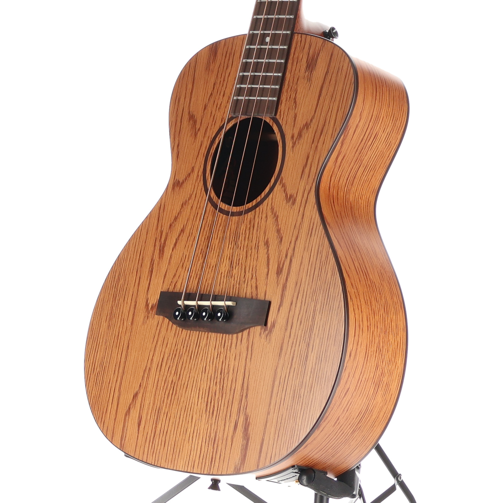 Lanikai OA-EBU Acoustic Electric Bass Natural Oak, Plays Great (I10) (11912)