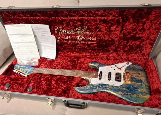James Tyler Studio Elite 1987 HSS Electric Guitar Full Option w/ Midboost & Case