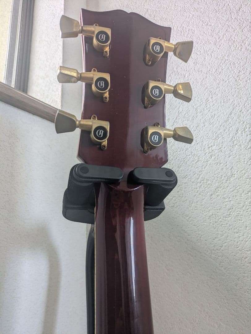 Aria Pro II Les Paul Custom 76 Wine Red Safe packing!